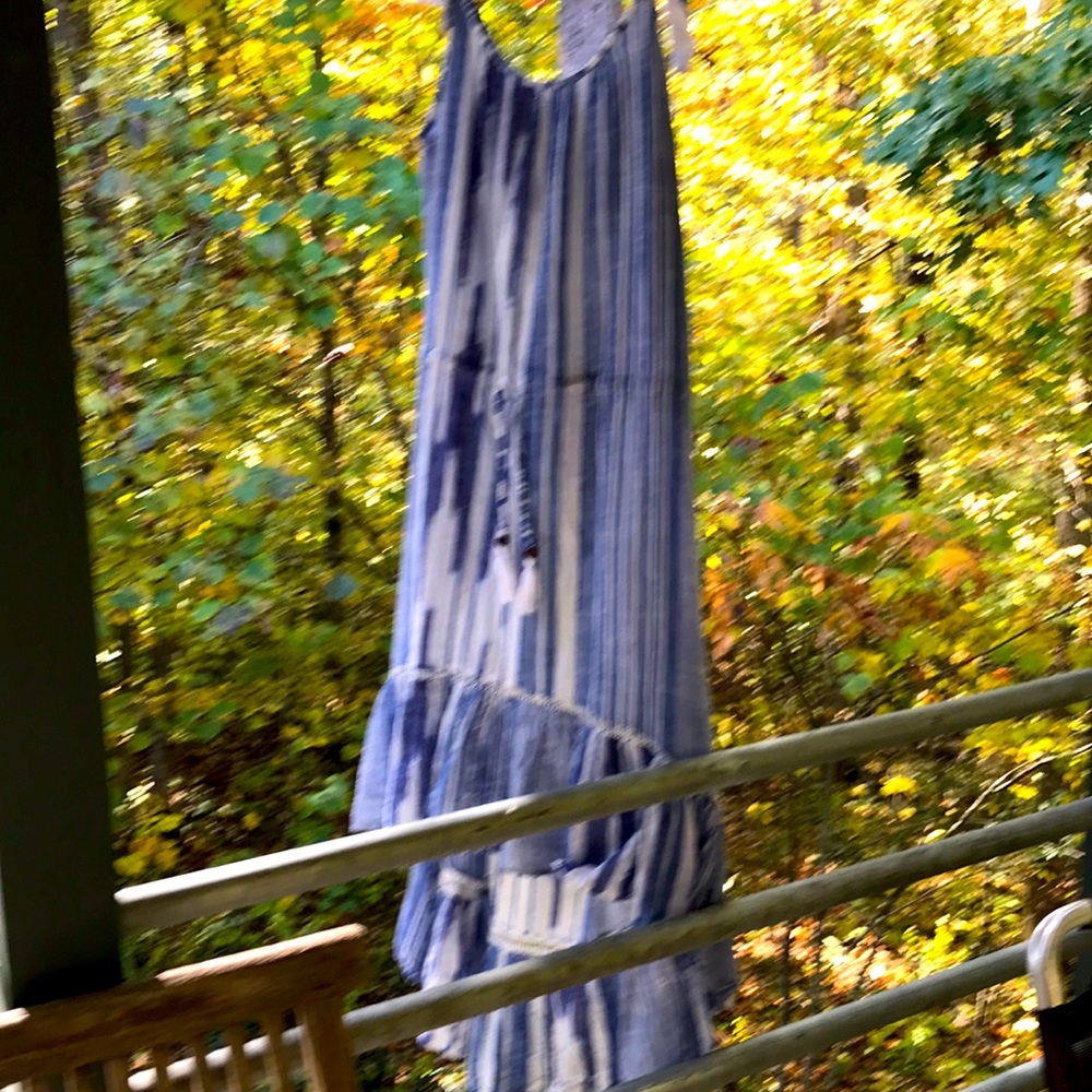 Blue Island Cotton Gauze Sundress